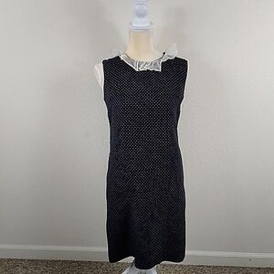 Definitely Jr's VTG Polka Women Dress Size SM